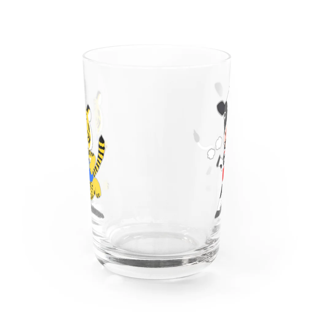 くいなの母の丑寅 Water Glass :back