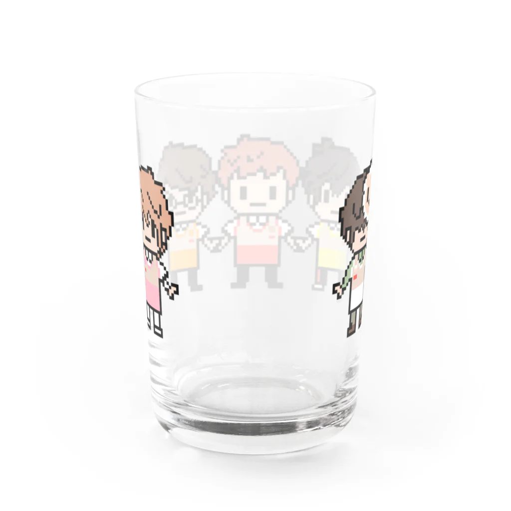 はなまる園購買部のドットはなまる園 Water Glass :back