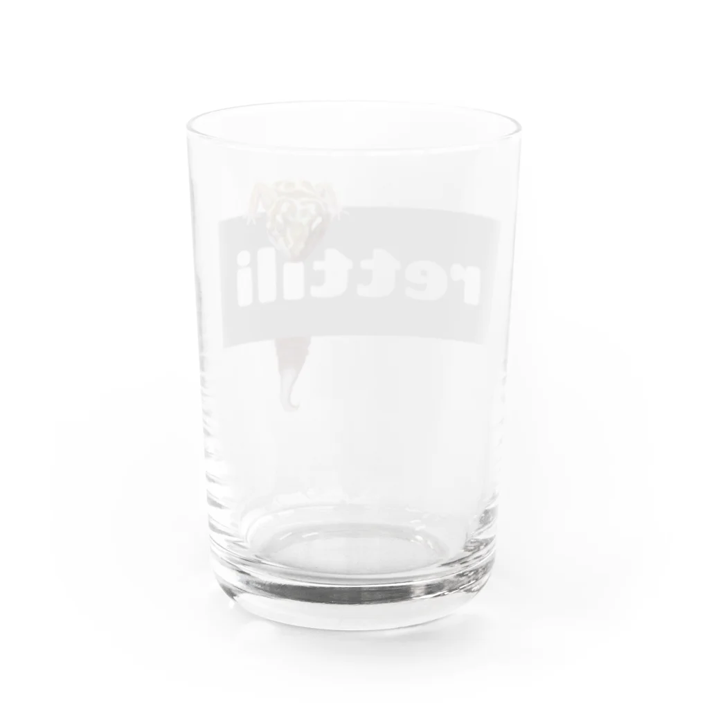 rettili【レッティリ】のレオパードゲッコー【rettili】 Water Glass :back