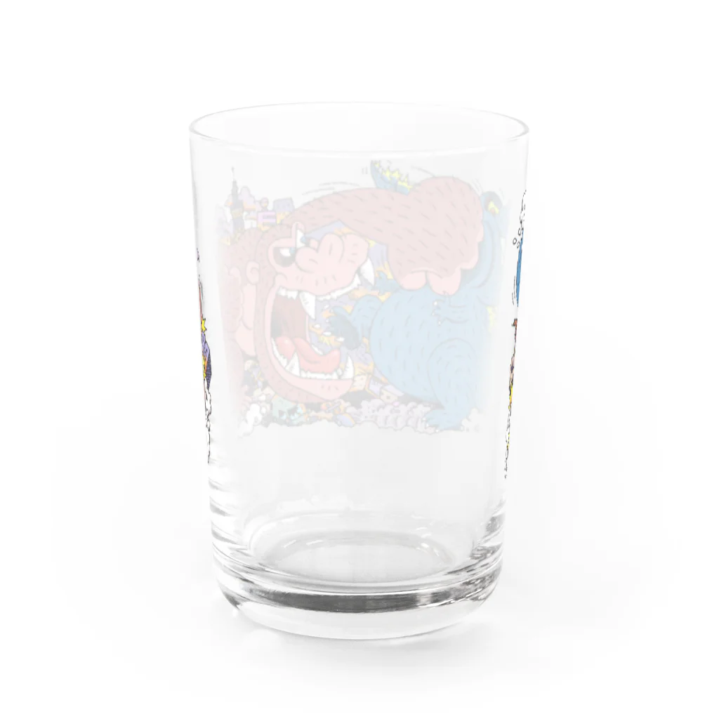 P-TOSHIの神獣vs猿王 Water Glass :back