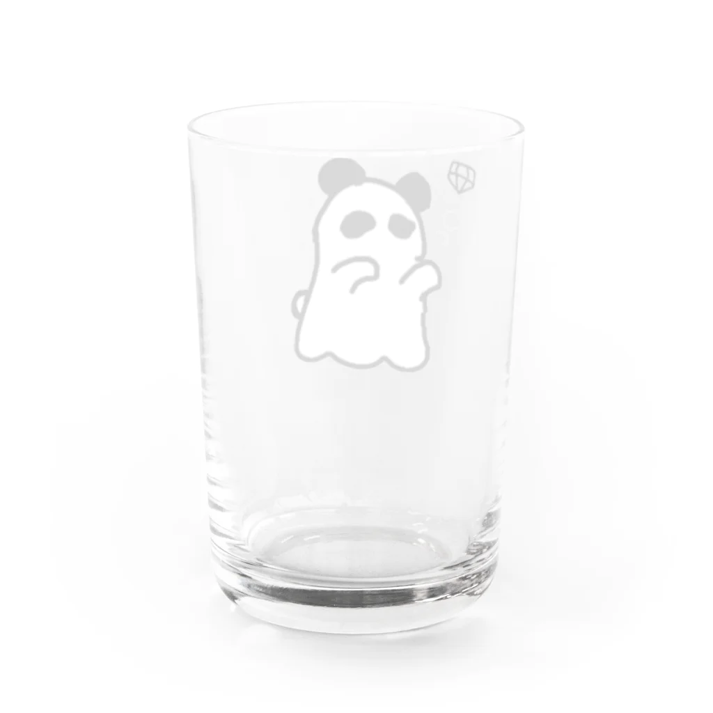 ふわり研究しょっぷのねぇねぇぱんだ Water Glass :back