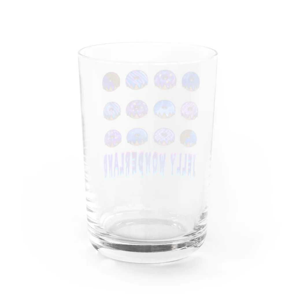 【公式】JELLY WONDERLAND【ショップ】のジェリードーナツ Water Glass :back