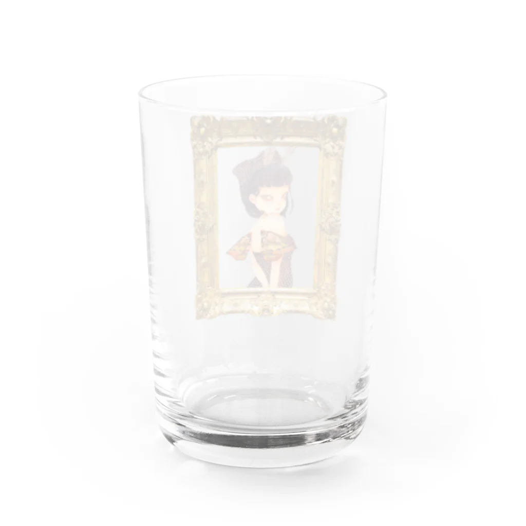 みみずのモガ Water Glass :back