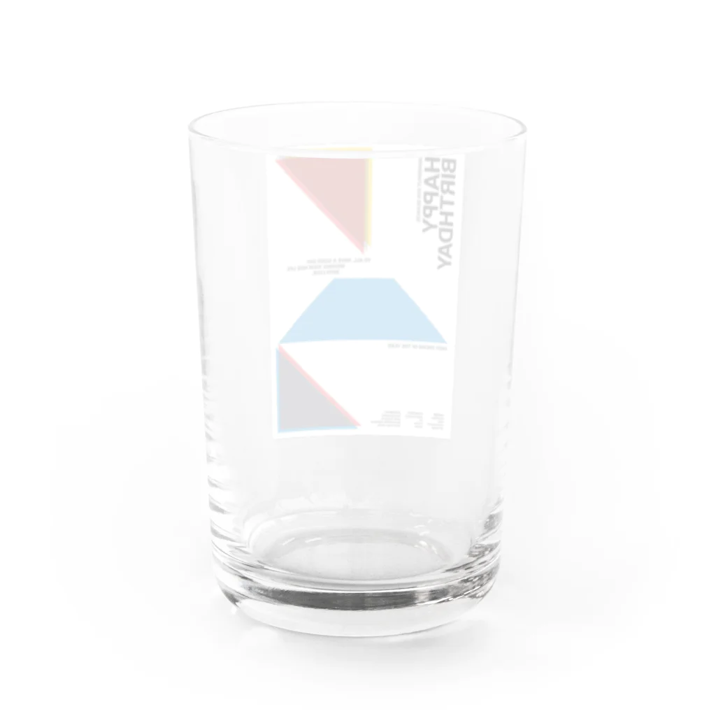 365HBD_suzuriの365HBD_117（01.02） Water Glass :back