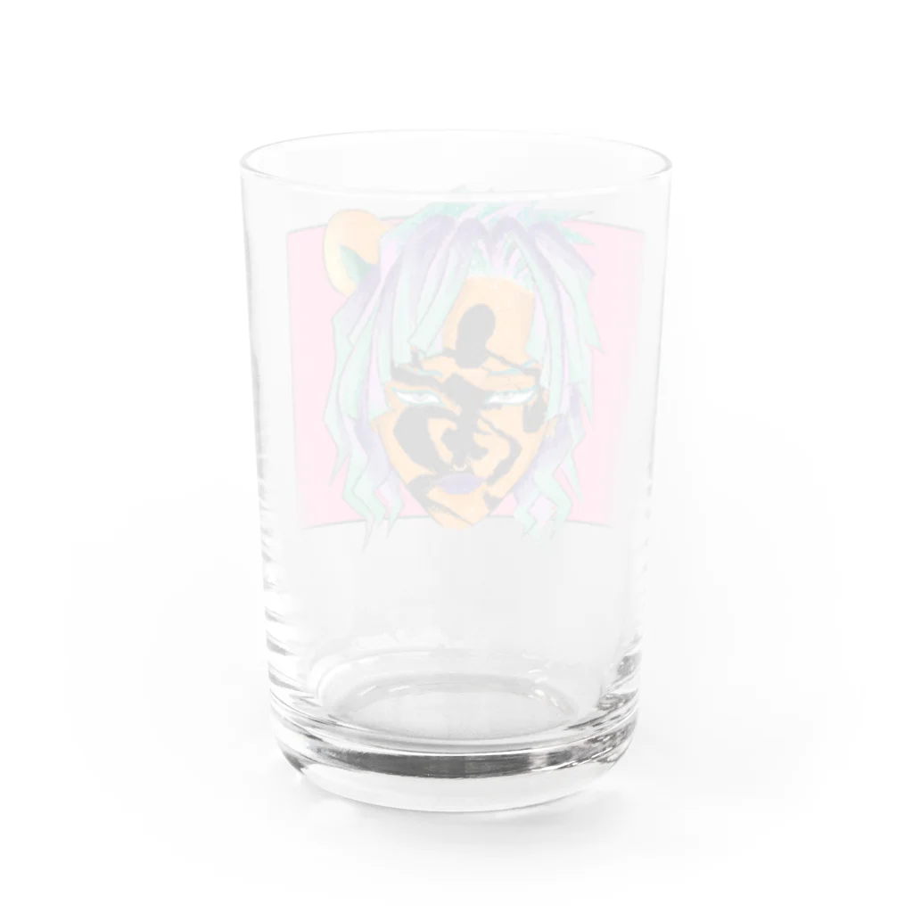 さかいの高待遇コウTigerくん Water Glass :back