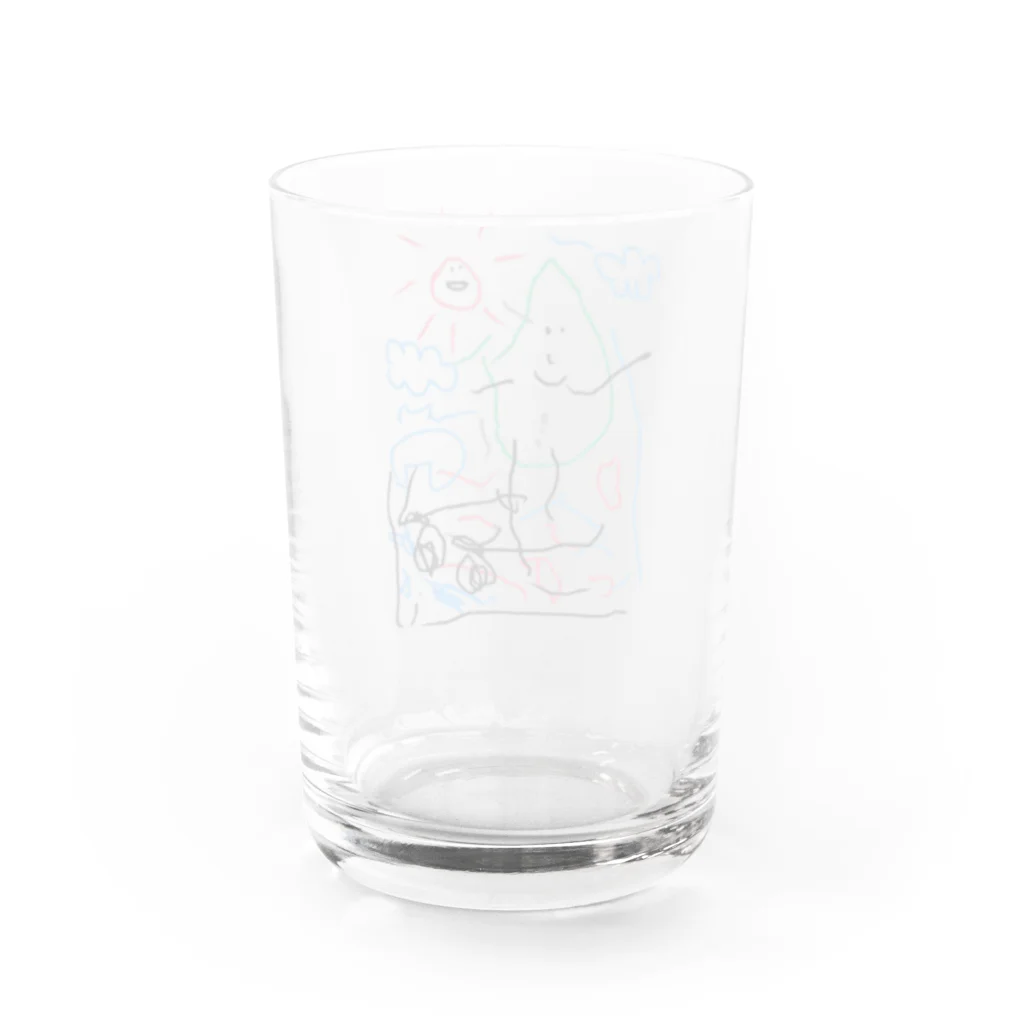 すみかわ＄てっぺいのおかだ家 Water Glass :back