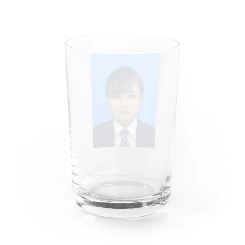 ちい㌢の証明写真flex Water Glass :back