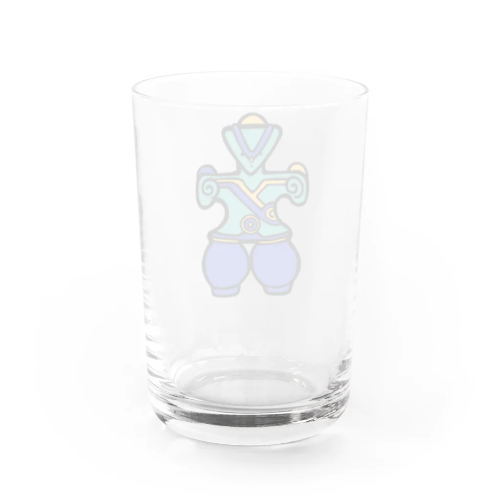 たのしいおみせやさんの仮面の女神 Water Glass :back