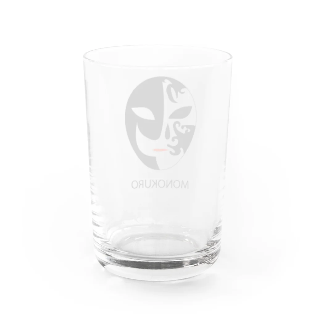 モ字化けの陰陽 Water Glass :back