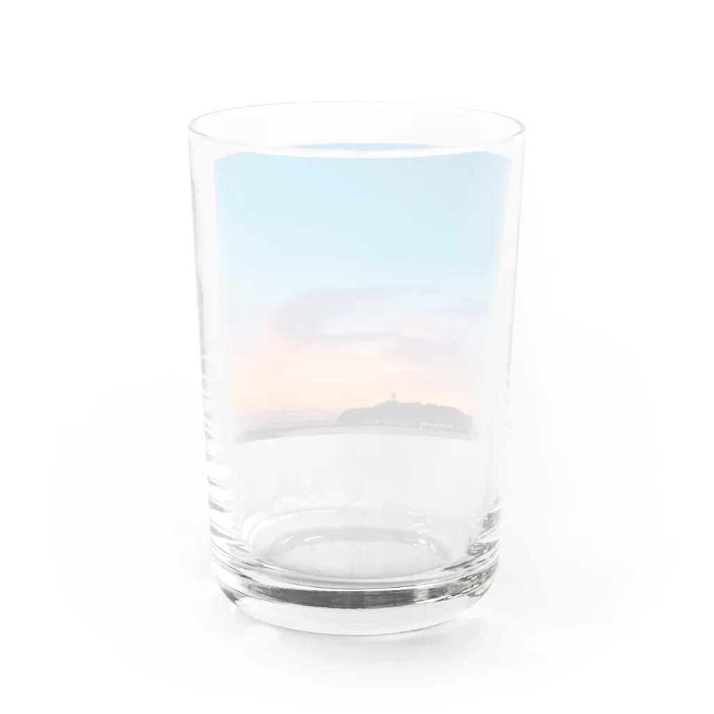 LhSTOREのえのしま Water Glass :back