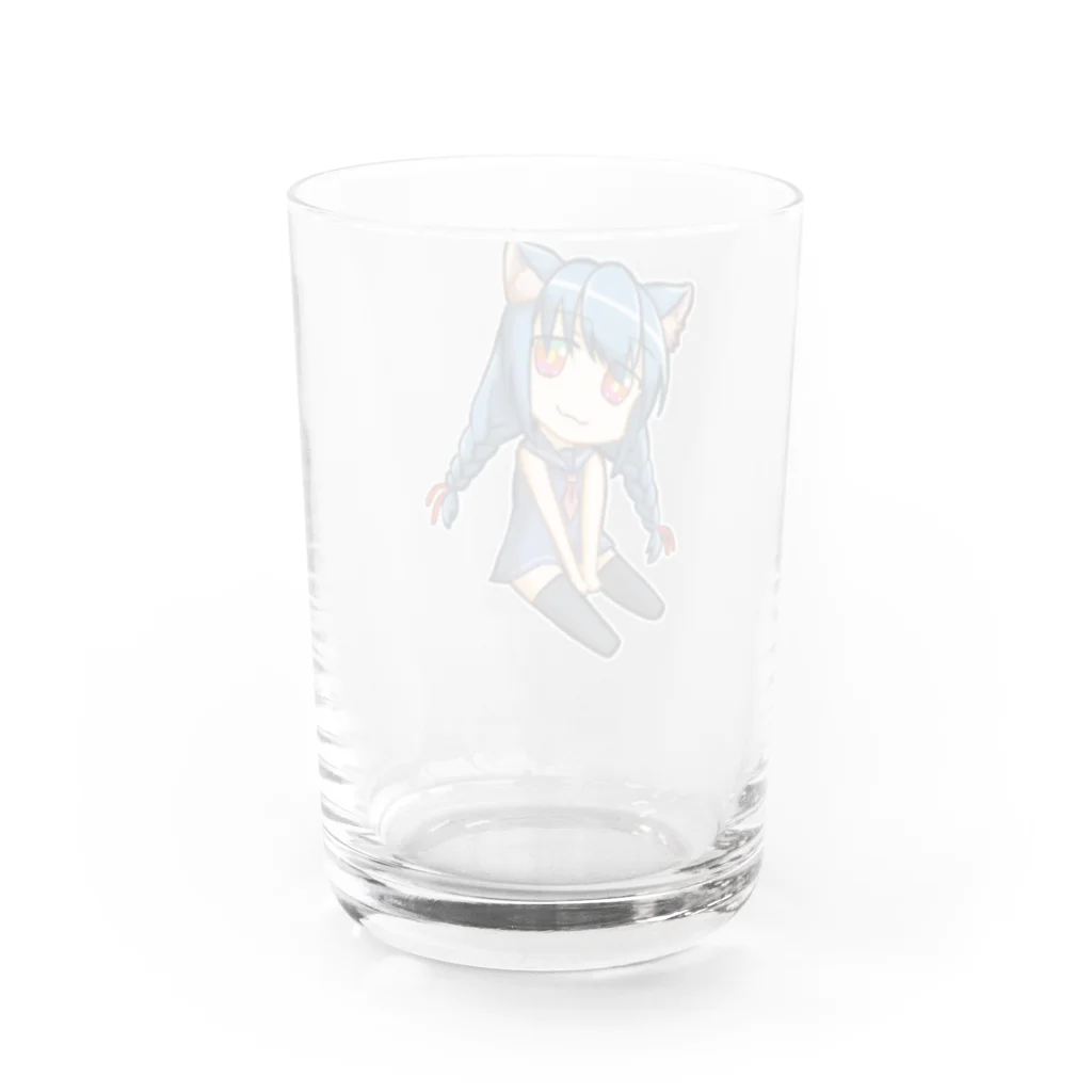 にじげん福岡のケモ耳セーラーワンピ Water Glass :back