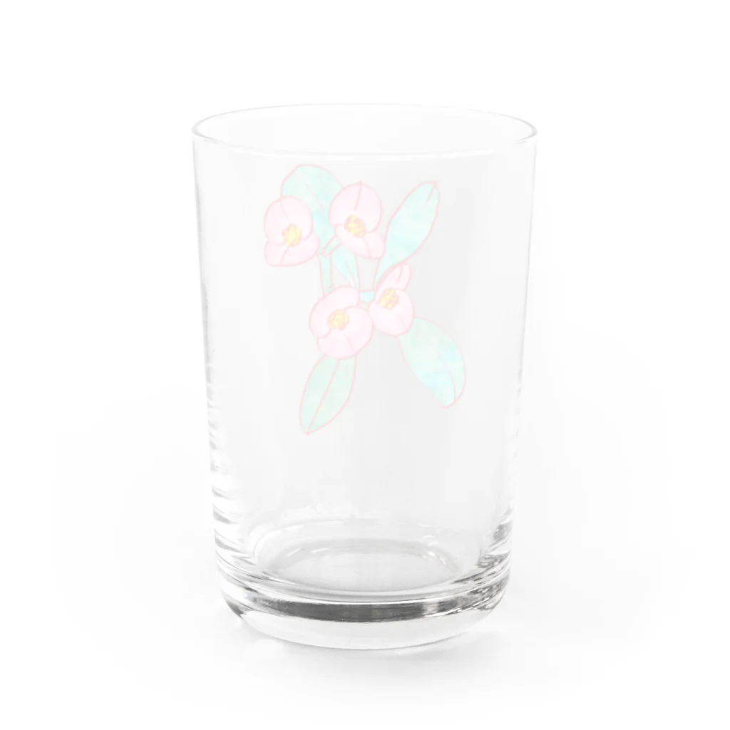 九月（くがつ）の花麒麟 Water Glass :back