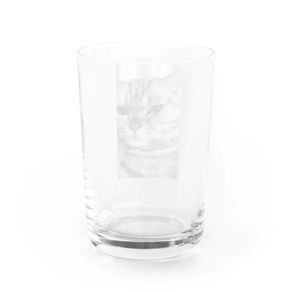 飼い主の2枚目俳優 Water Glass :back