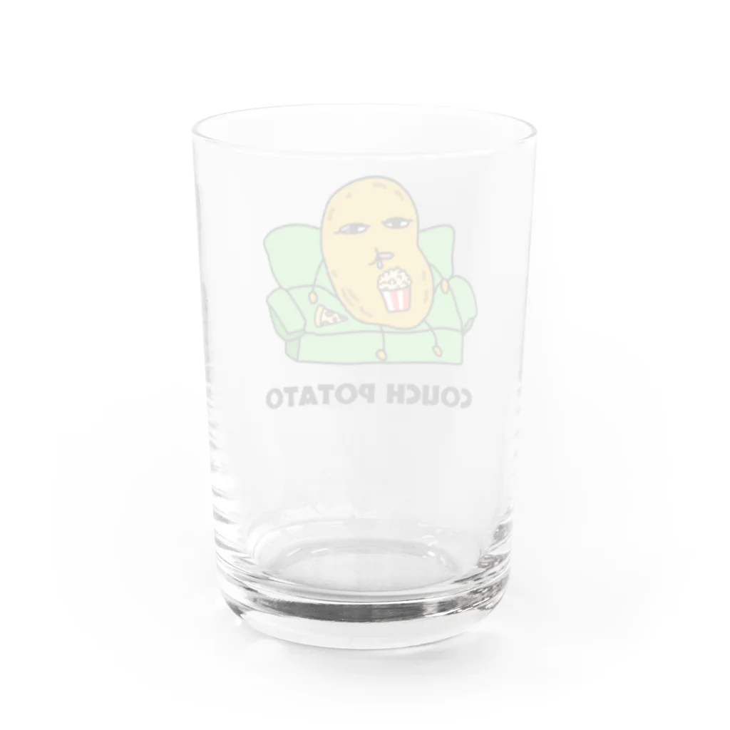 メルローズファクトリーの【おもしろ英語】カウチポテト Water Glass :back