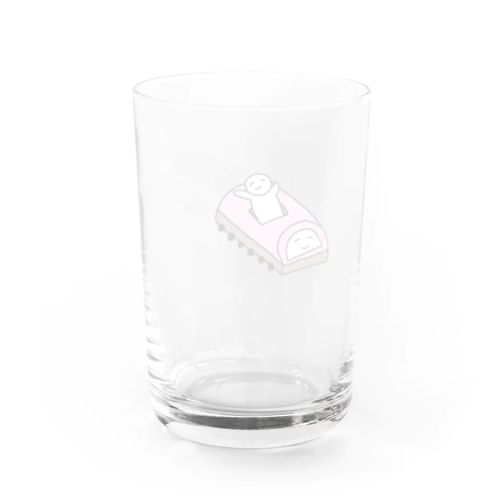 悠芽のかまぼこジェットコースター Water Glass :back