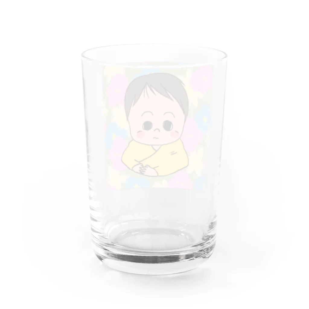 panda_no_kodomoの箱入り娘 Water Glass :back