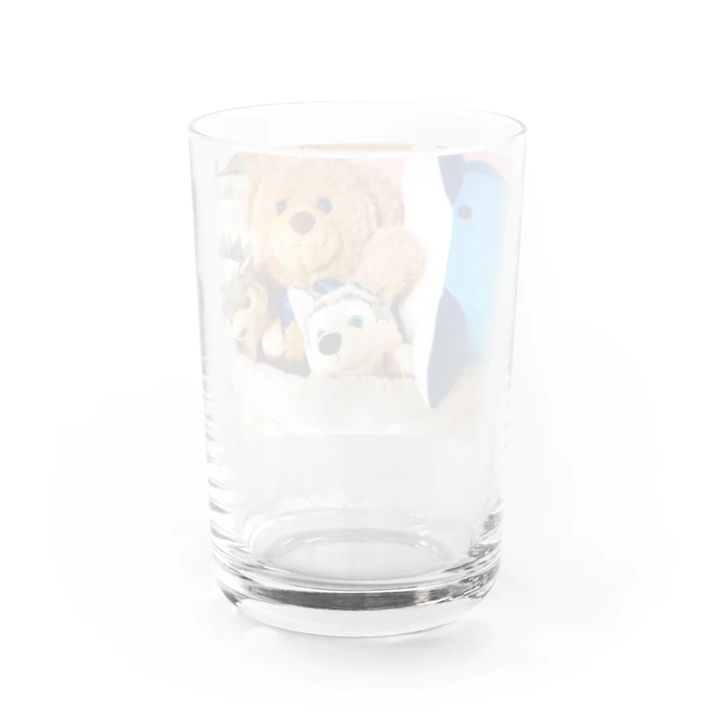 やる気なしピープルのロッティファミリー Water Glass :back