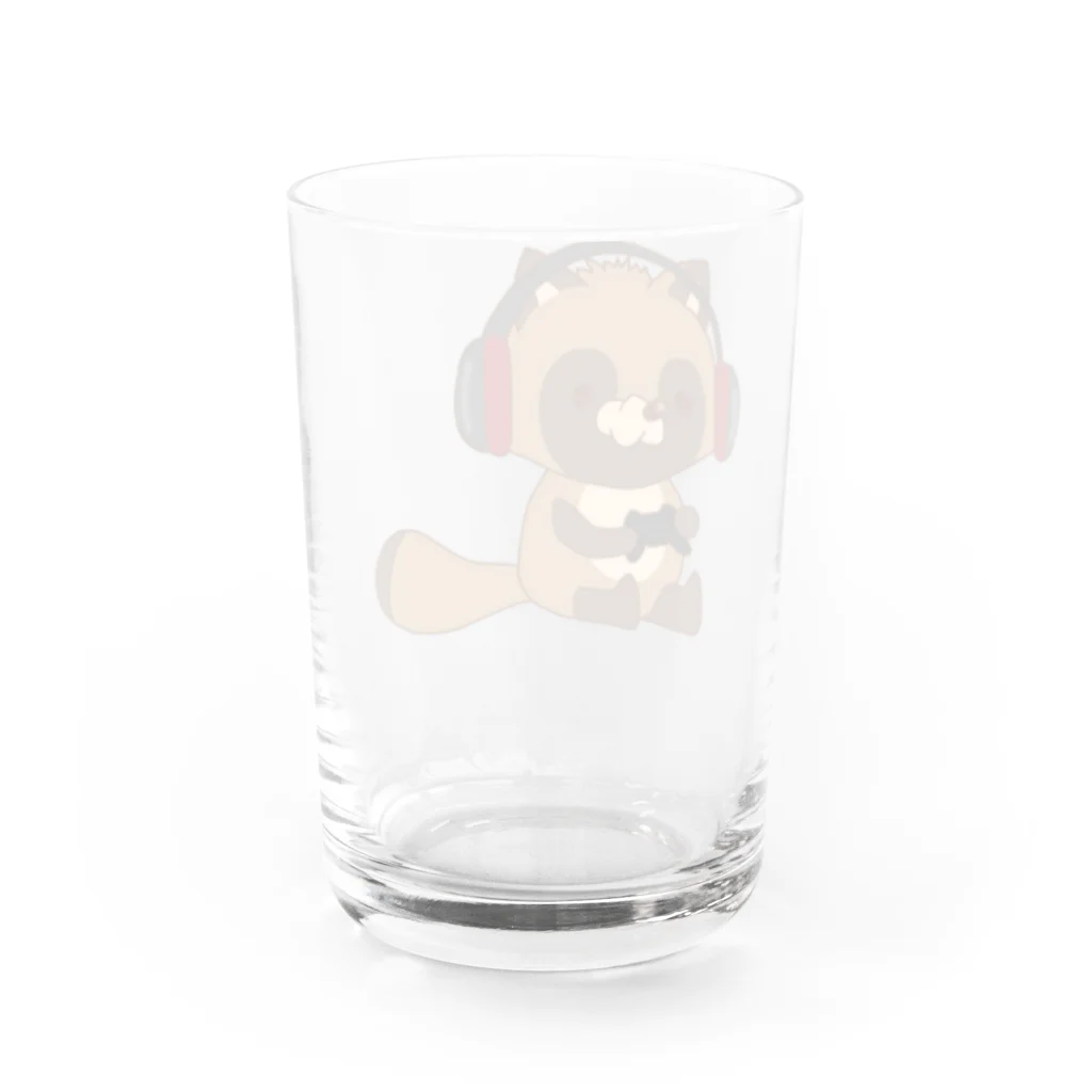 みぃこ【YouTube】のもふみちゃんづくし Water Glass :back