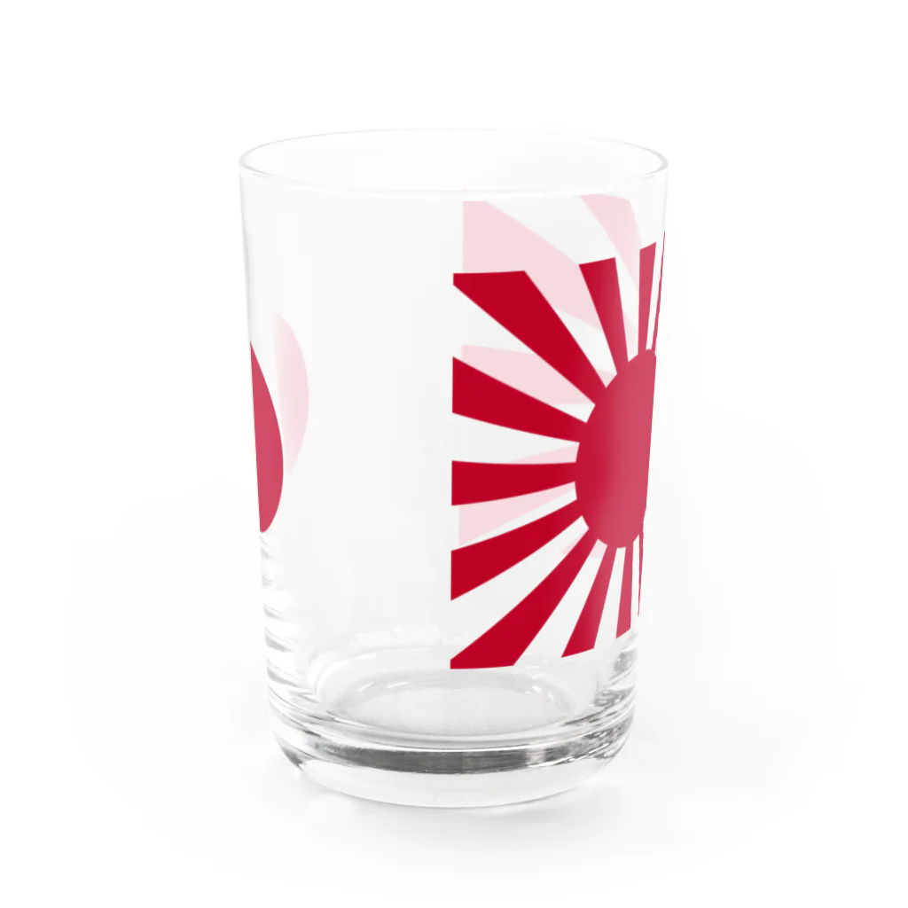 日乃丸本舗のRising sun flag Water Glass :back