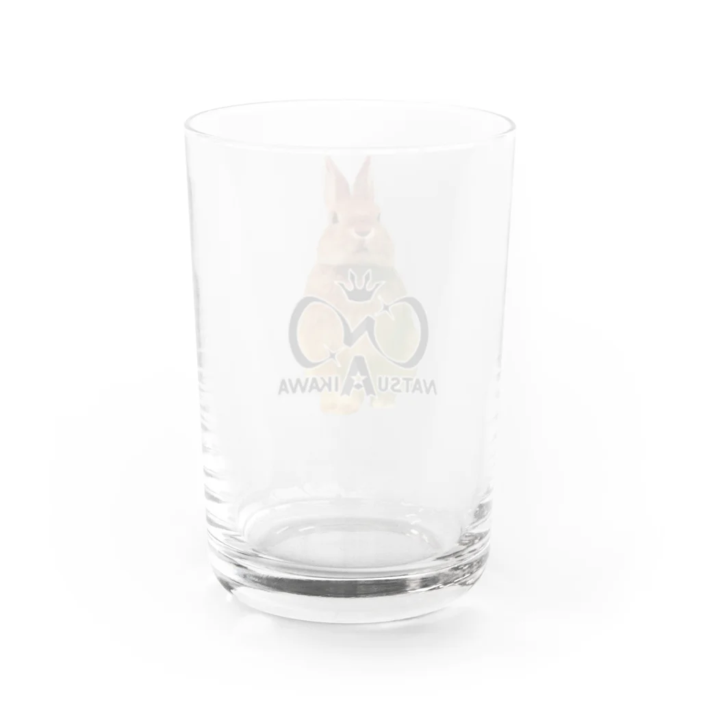 相川なつの親バカグッズ Water Glass :back