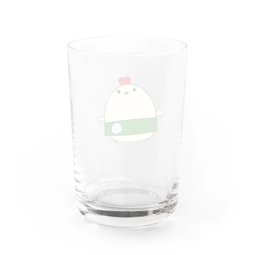 ホテルテトラ公式ショップのとりすけ Water Glass :back