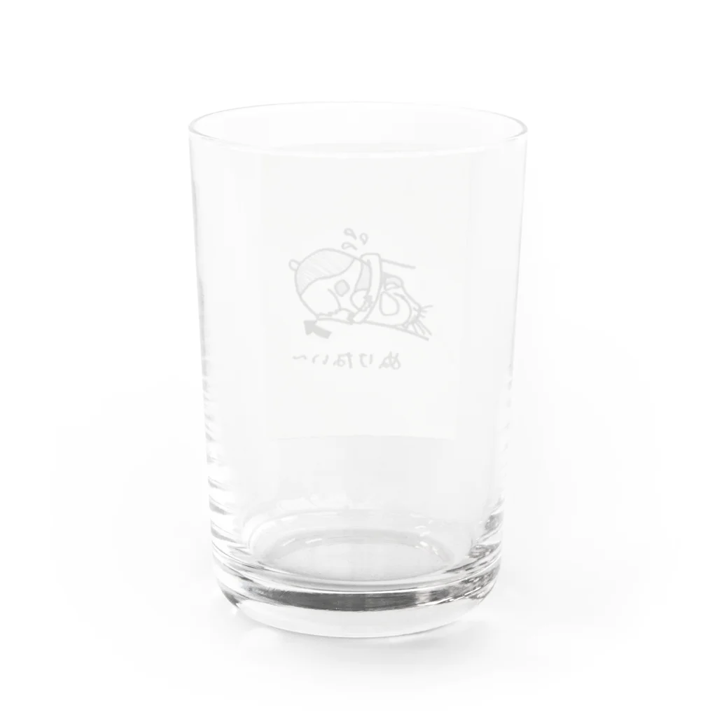 メルティキュートの後に引けないハムスター Water Glass :back