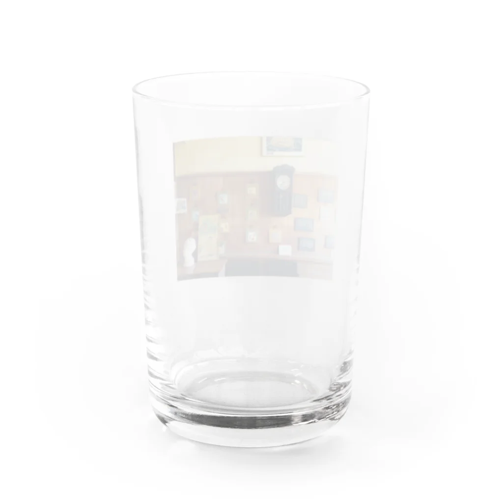 秋刀魚の眼のノスタルジーの香り Water Glass :back