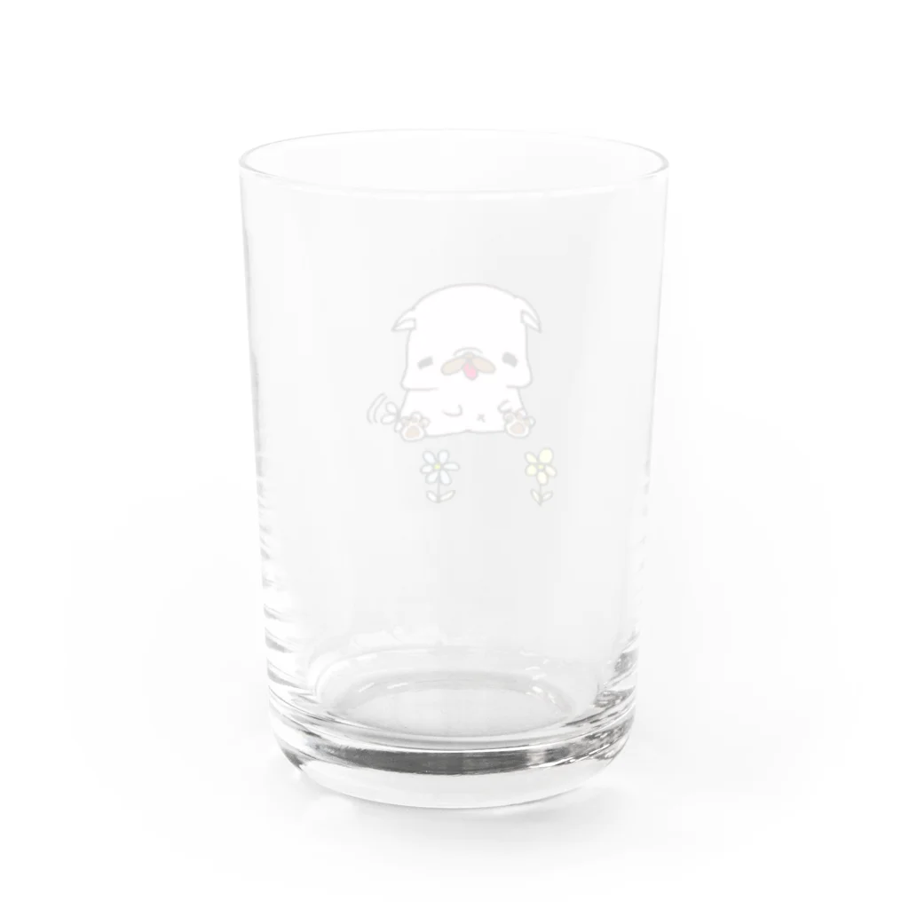 日の大和のぺーすけ のんびり Water Glass :back