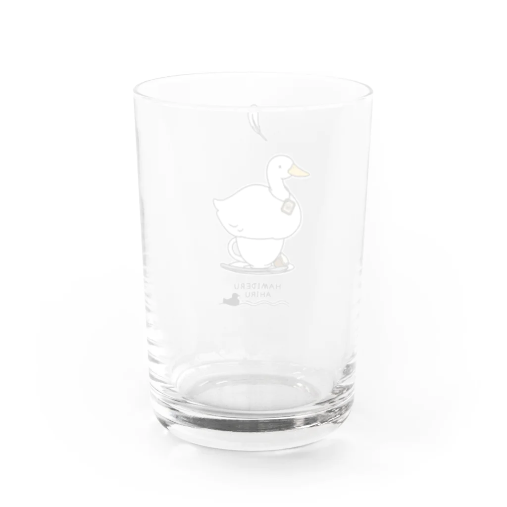 U0のはみ出るアヒル「ティーカップ」 Water Glass :back