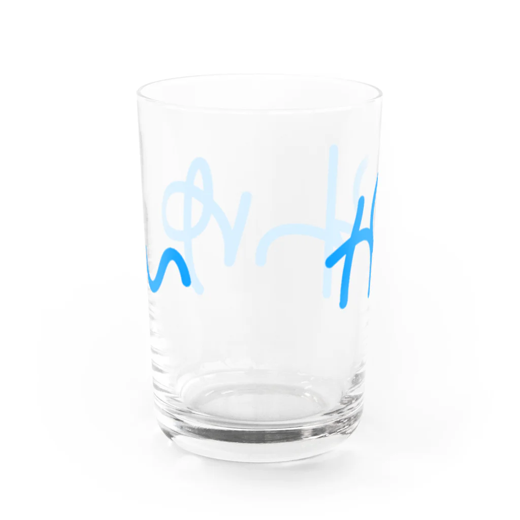 inko andのかわゆい Water Glass :back