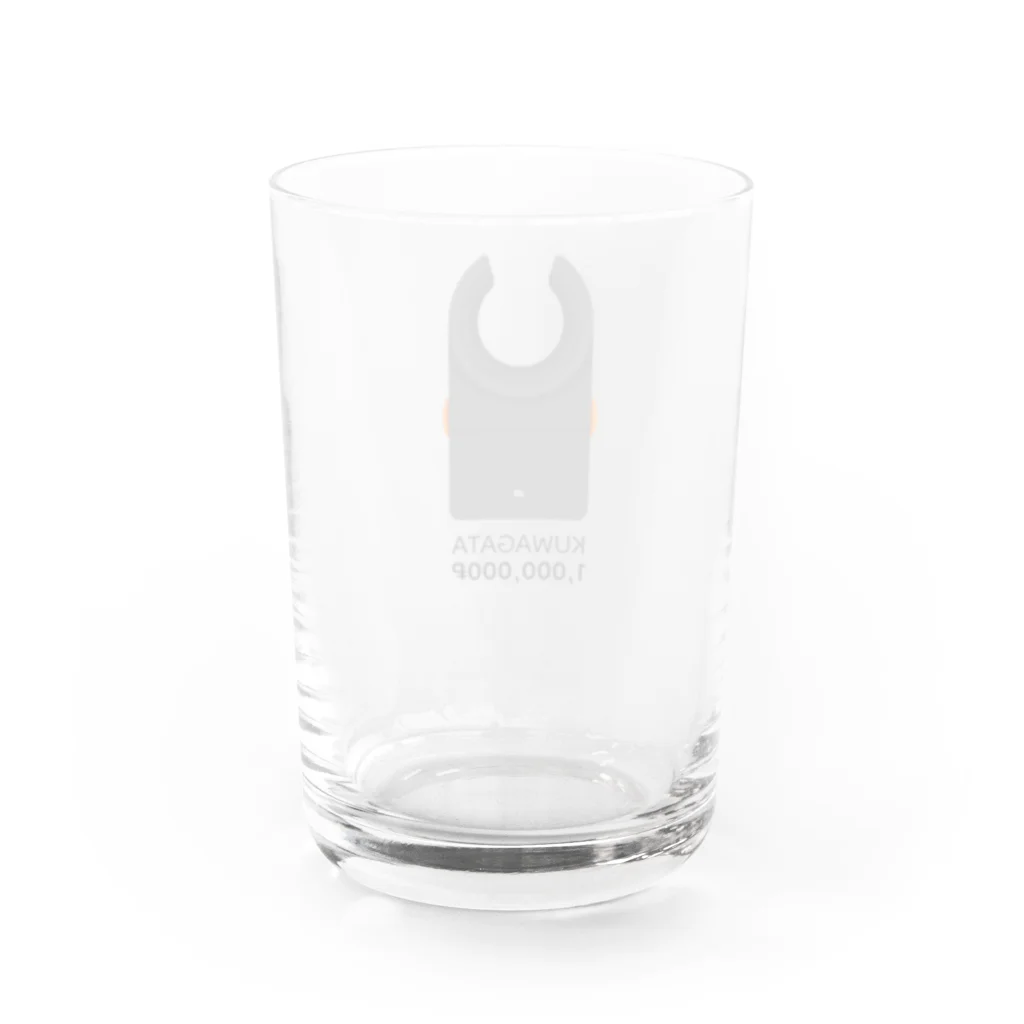 ココノツのRich Stag Beetle Water Glass :back