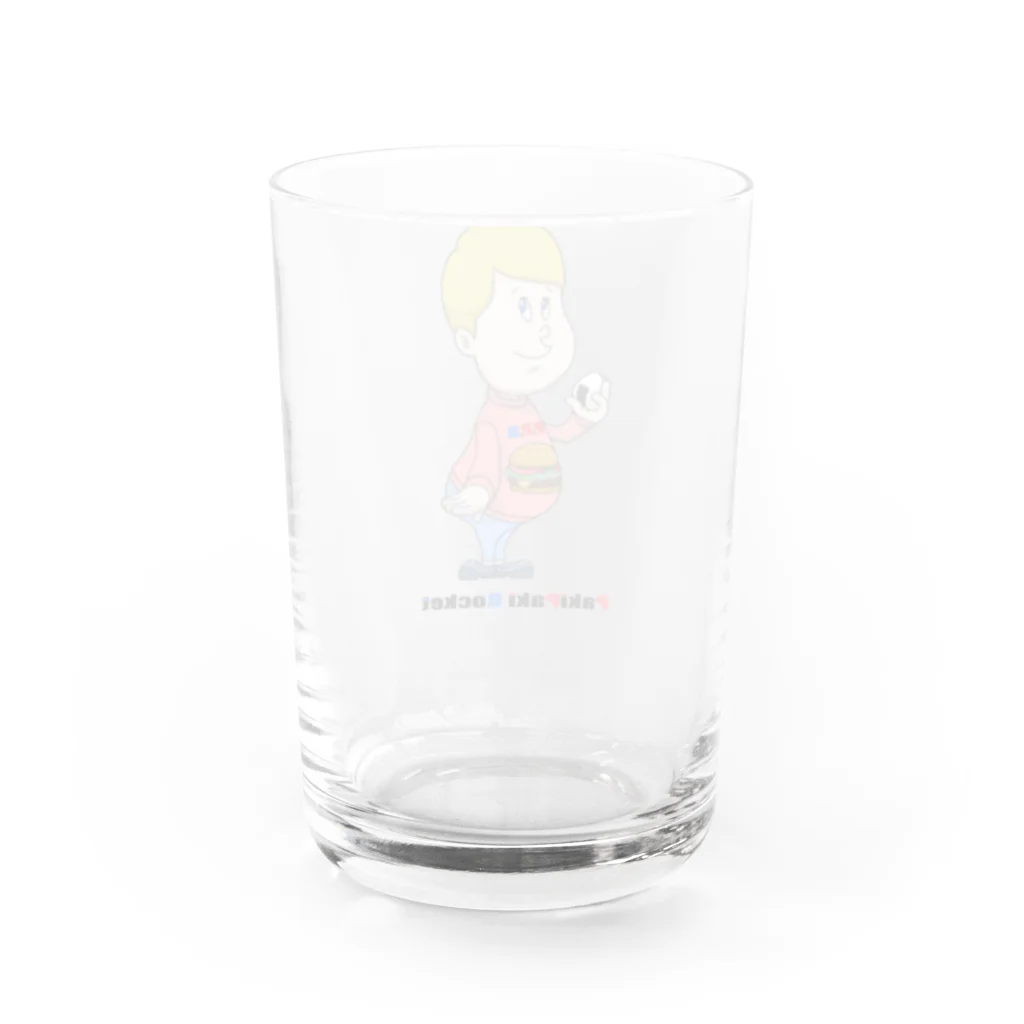 パキパキロケットのパキパキロケット Water Glass :back