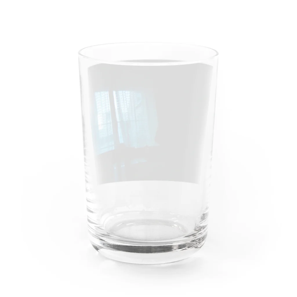 irukoの青い窓 Water Glass :back