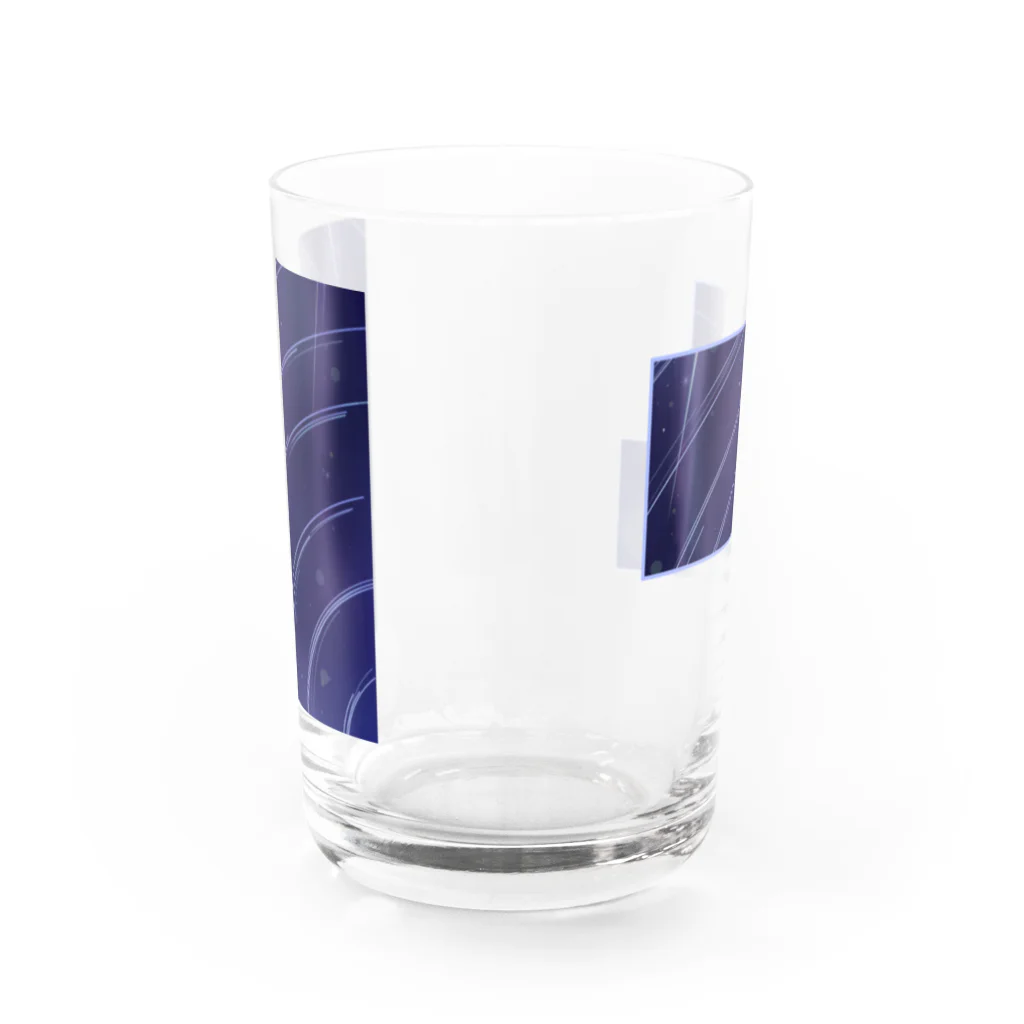 Clover_SのNight Sky Water Glass :back