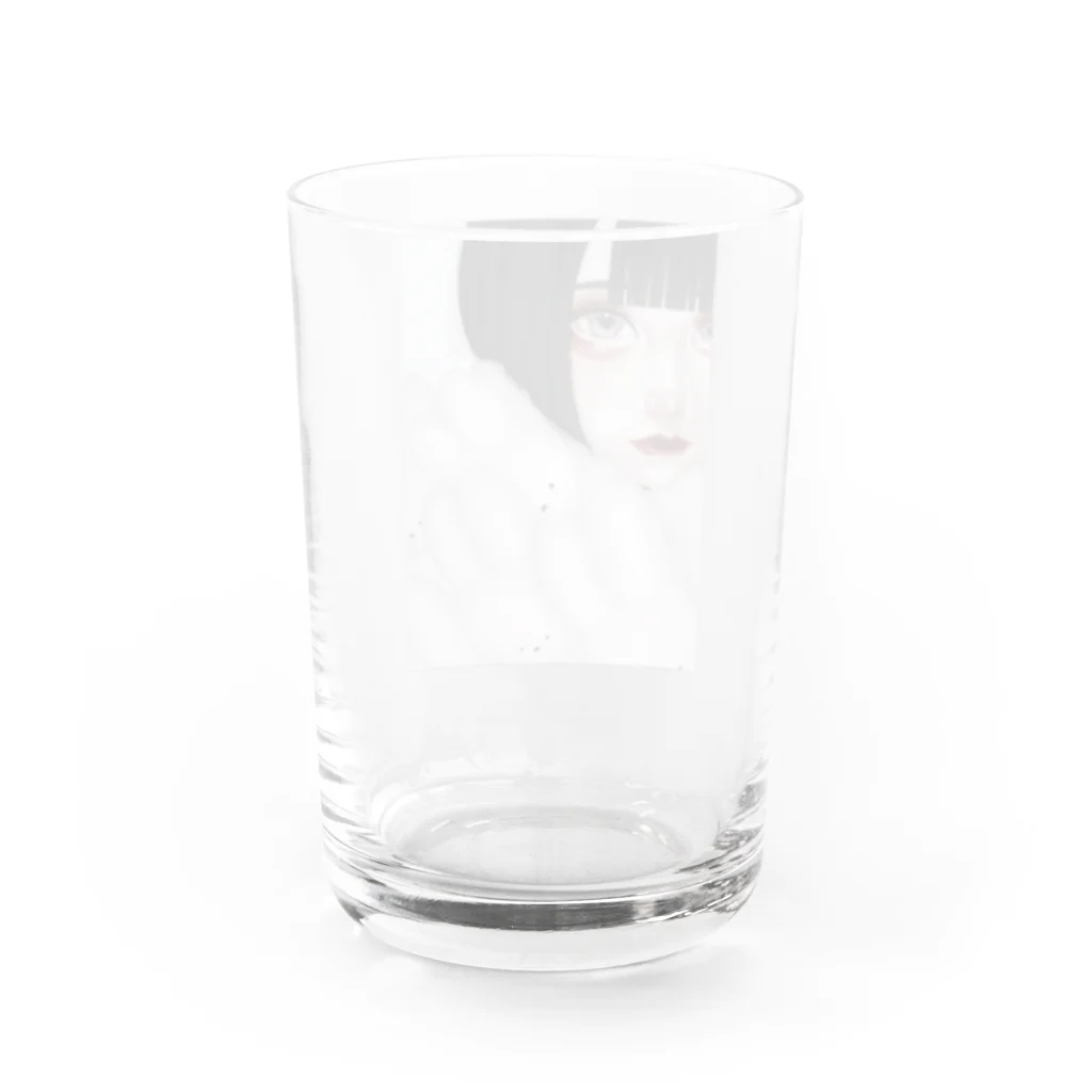 MeltingDollのあたためてね Water Glass :back