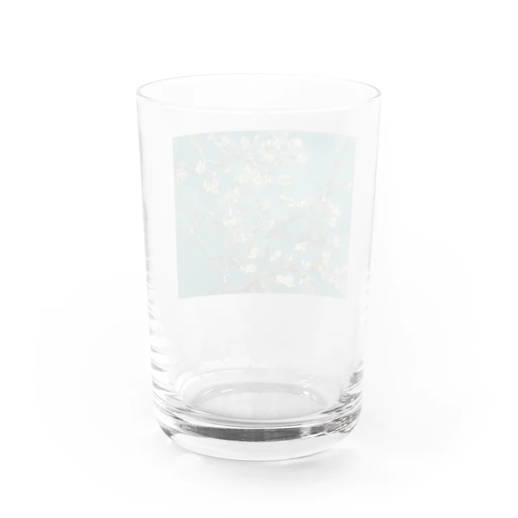 X-Artのゴッホ / 花咲くアーモンドの木の枝(1890) Water Glass :back