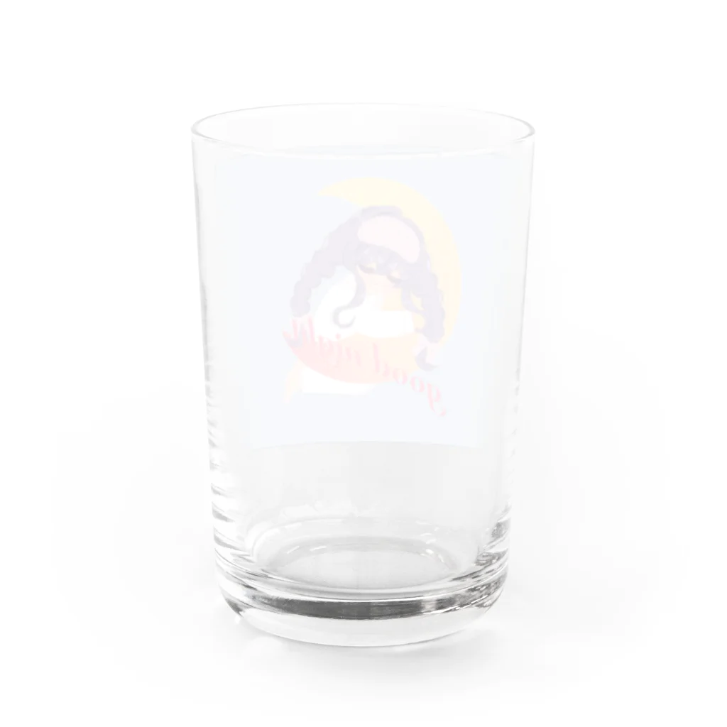 feinyafujiokaのブルーver Water Glass :back