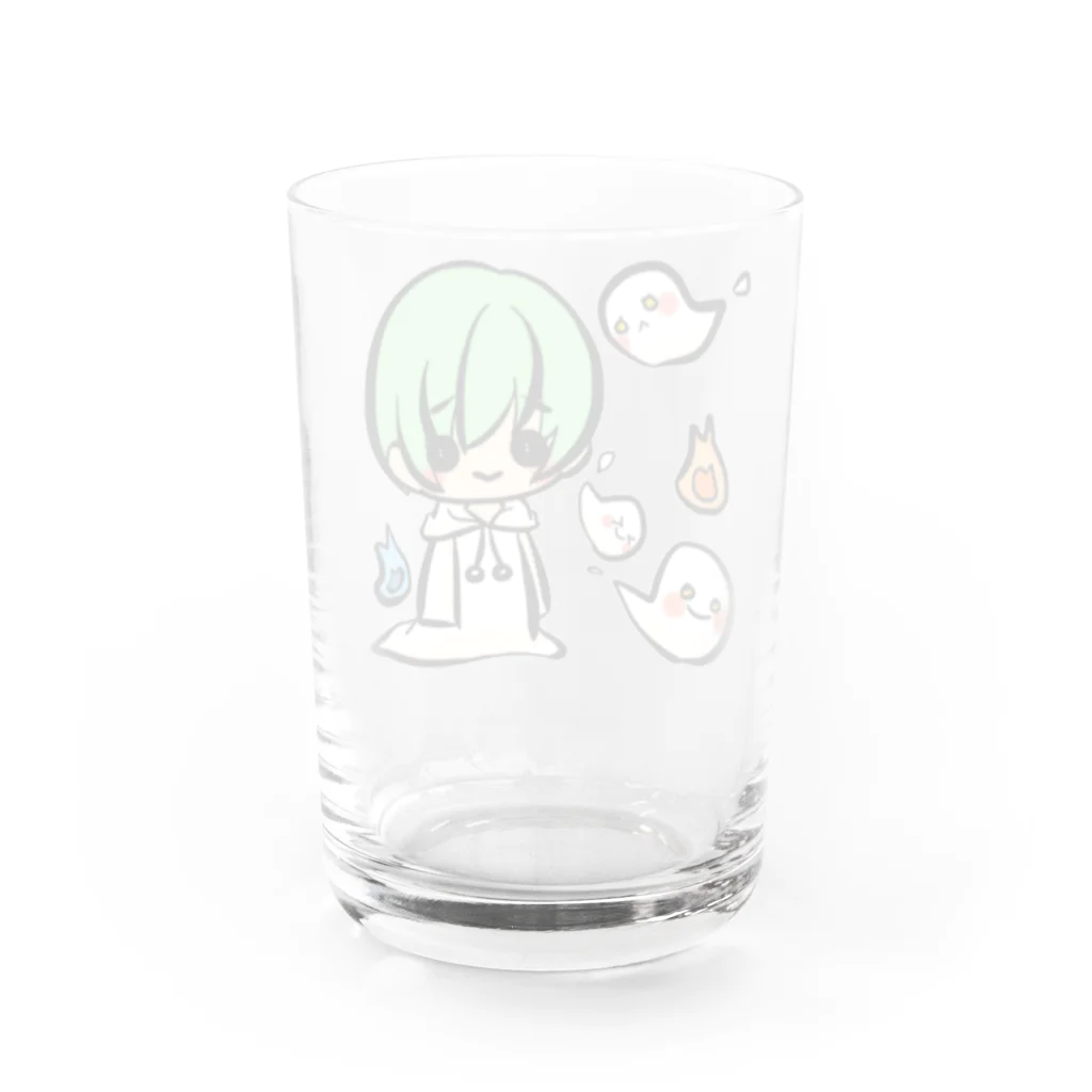 おばけと男の子とその他のおばけ4 Water Glass :back