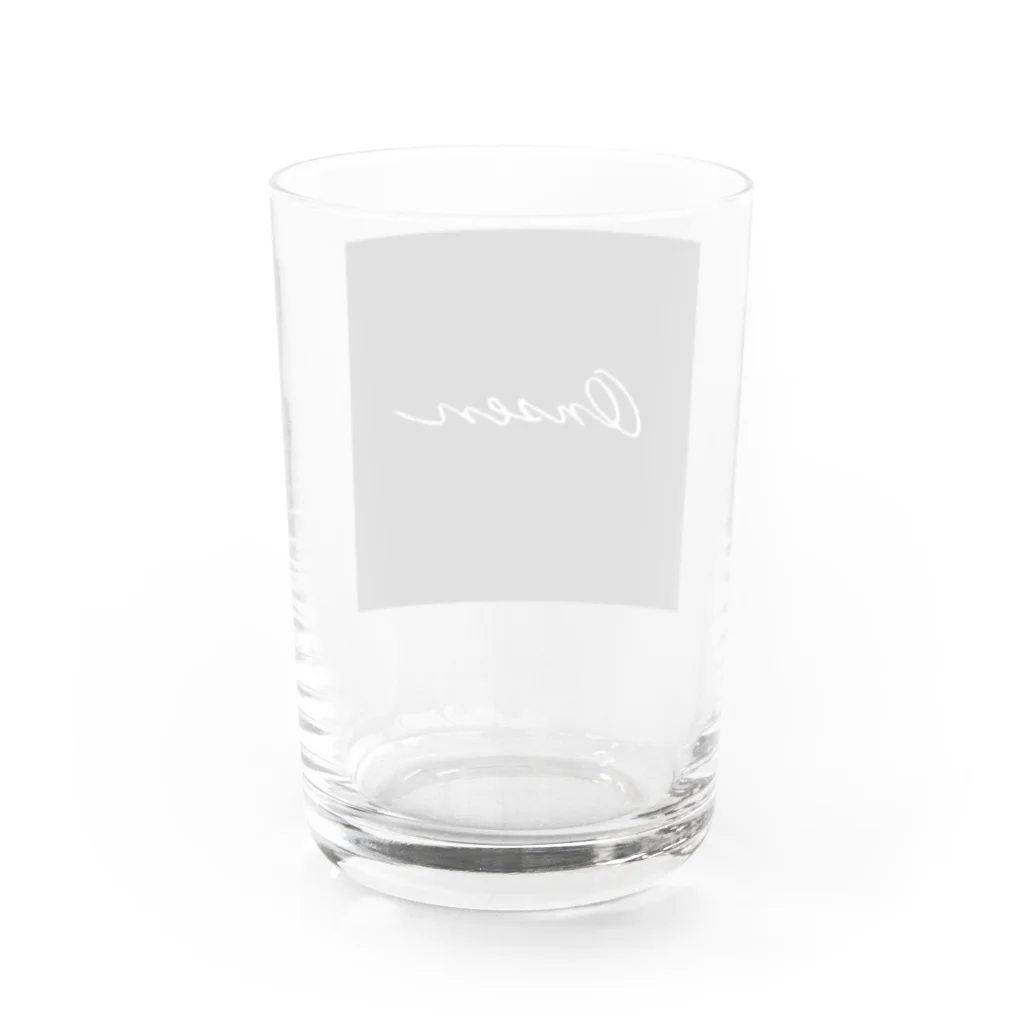 温泉グッズ@ブーさんとキリンの生活のOnsen（square） Water Glass :back