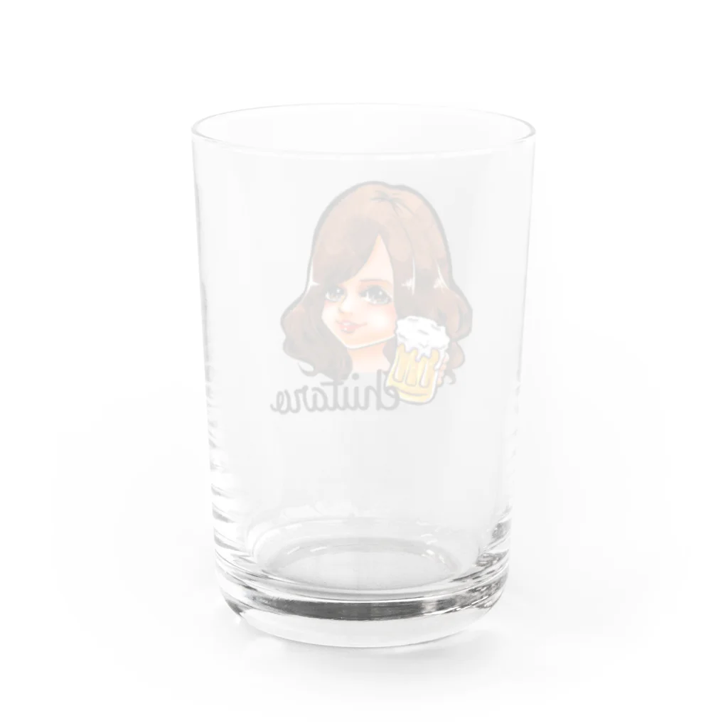 ちいたろうアイテムのちいたろう Water Glass :back