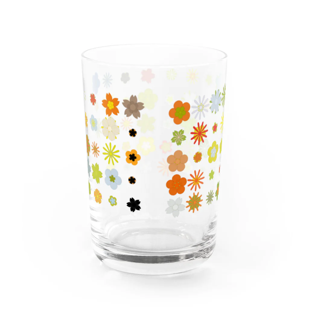 pianocurve Designのジェネラティブフラワーキャンディーズ No.10 Water Glass :back