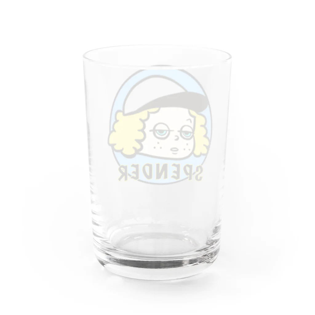 SPENDERのSPENDER BOYグラス Water Glass :back