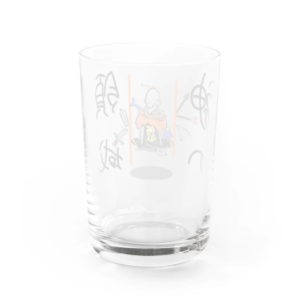 360日後に会社を辞めたいサラリーマン🐊の神の領域 Water Glass :back