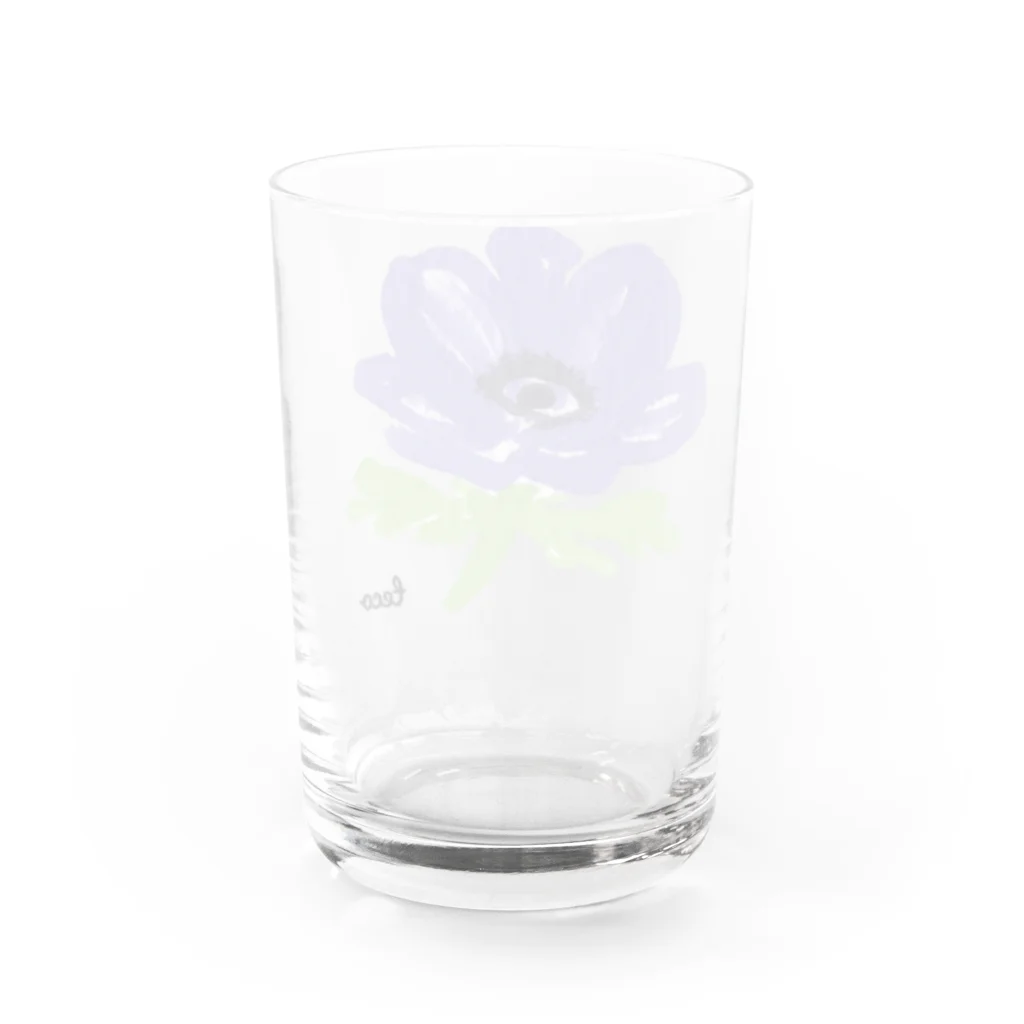 tecoのアネモネ Water Glass :back