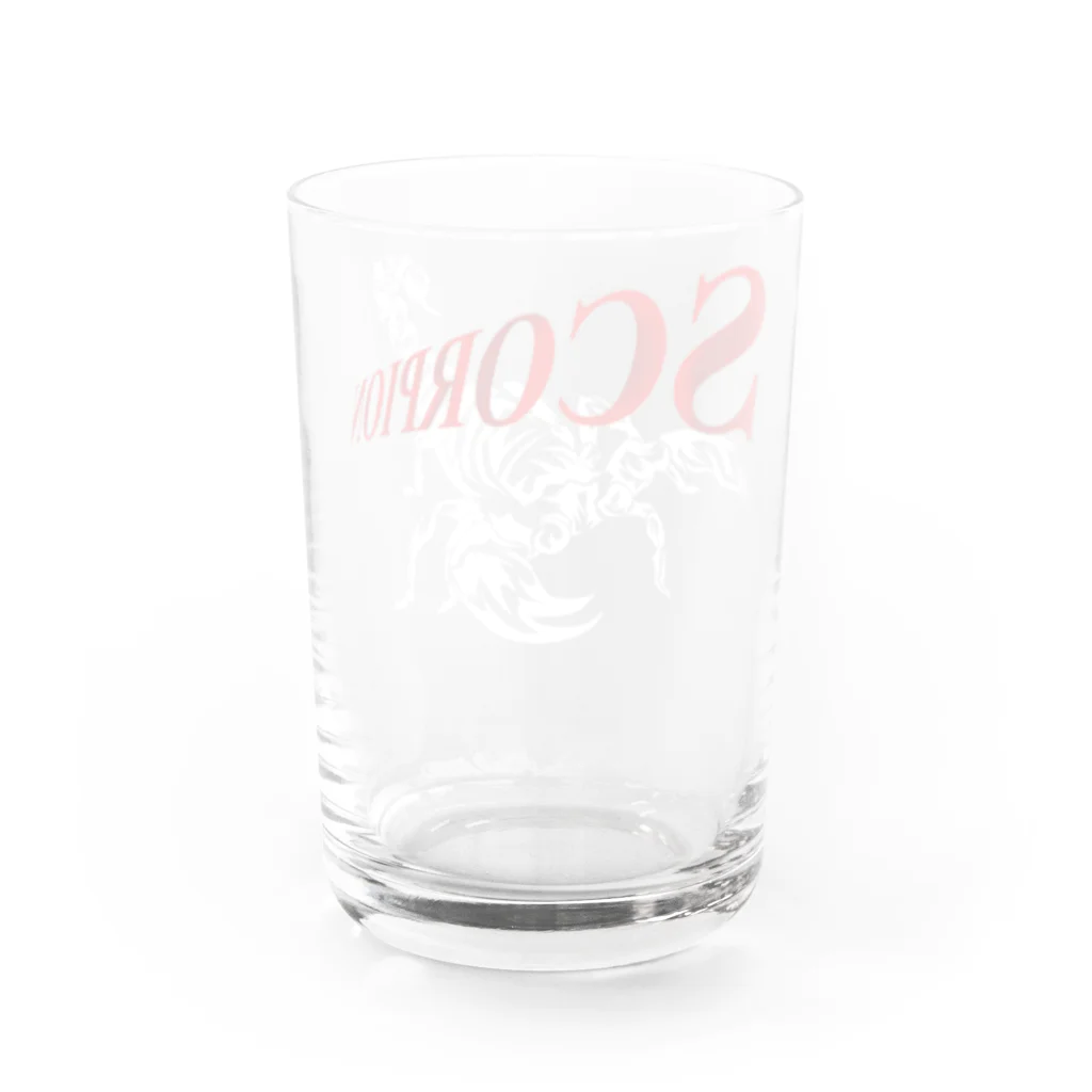 ラルゴのSCORPION(白) Water Glass :back