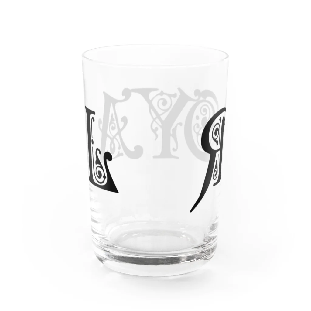 ROYALのROYALオリジナルグラス Water Glass :back