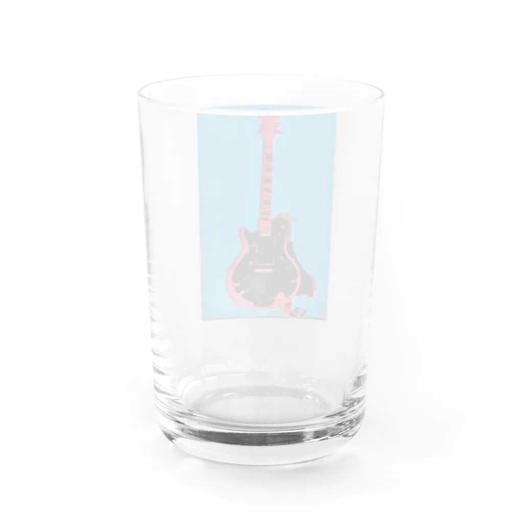 Rock★Star Guitar School 公式Goodsのアンディ・ギター・ウォーホール Water Glass :back