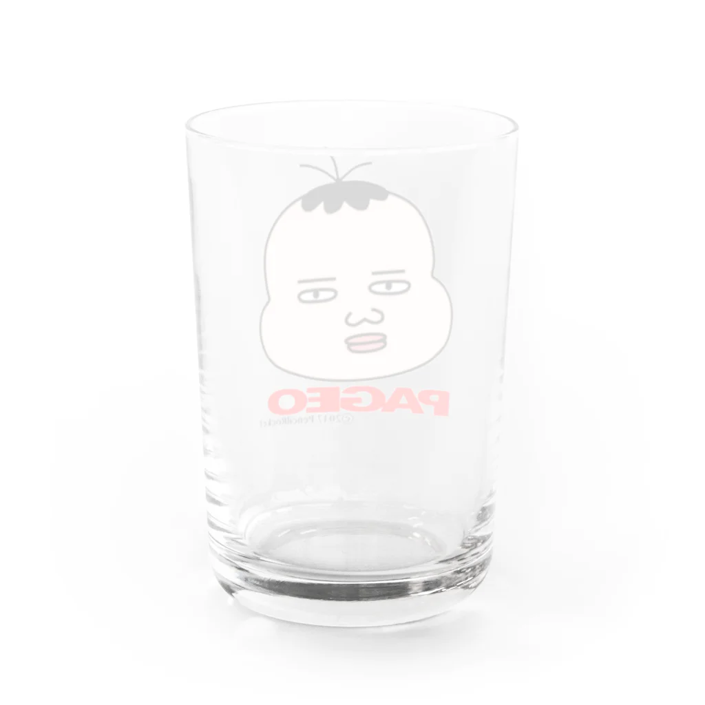 ネコ兄弟のパゲオ tPGO_01 Water Glass :back