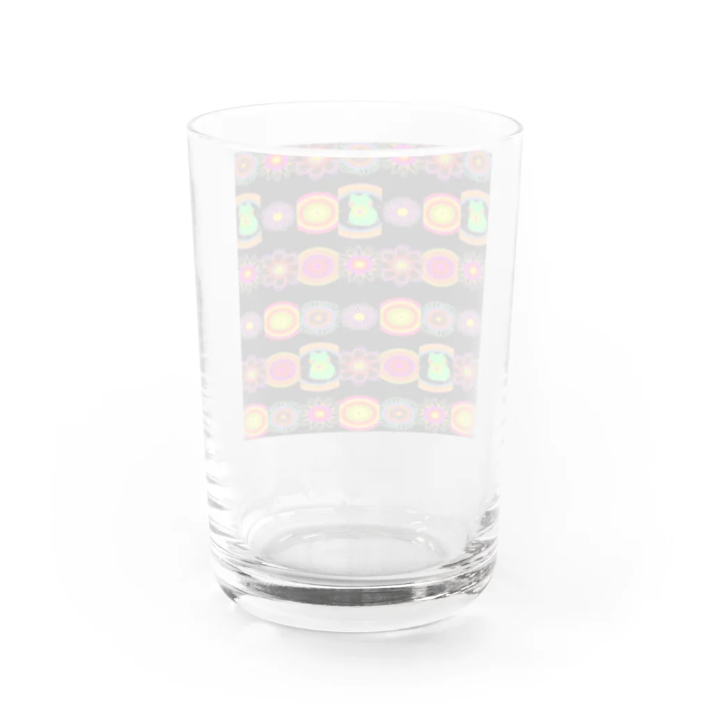 カエルモチーフオリジナル制作専門店のオリジナルのカエルちゃん♡♡💓💞🐸 Water Glass :back