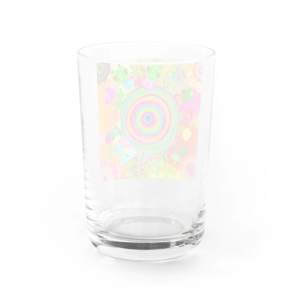 カエルモチーフオリジナル制作専門店のオリジナルのカエルちゃん♡♡💓💞🐸 Water Glass :back